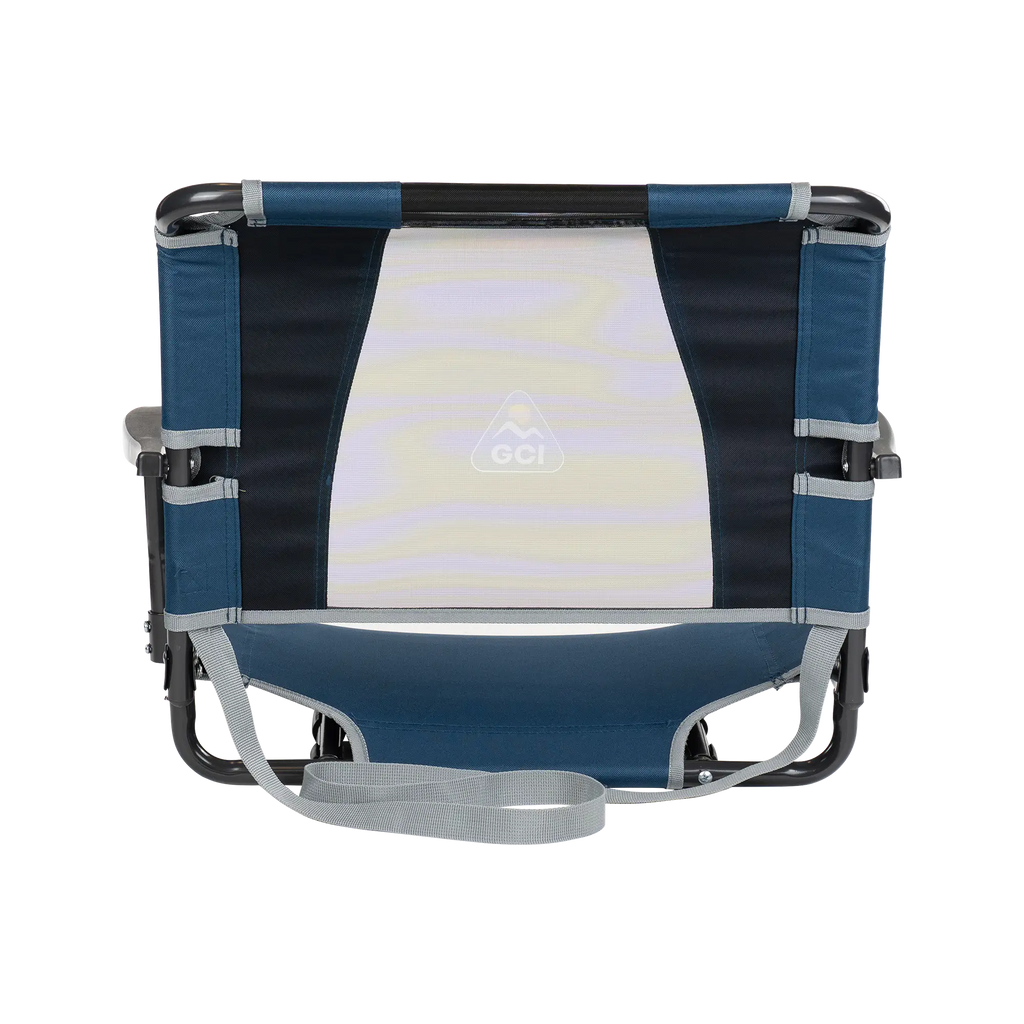 Premium All-Weather Big Comfort Stadium Chair with Armrests - Camp Rocker Chair for Fishing & Beach Trips Detail
