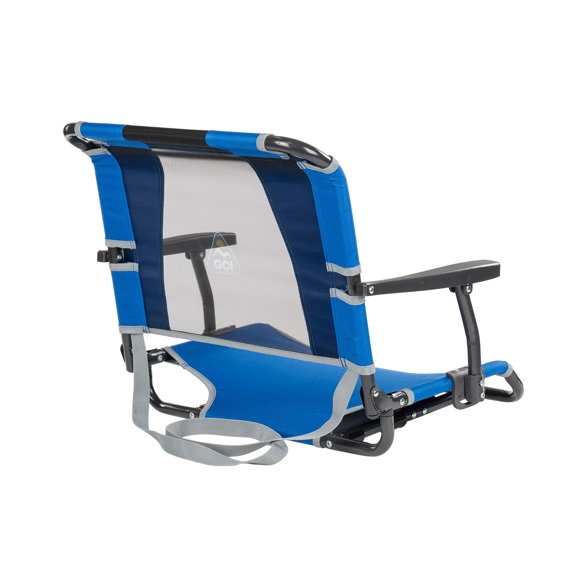 Premium All-Weather Big Comfort Stadium Chair with Armrests - Camp Rocker Chair for Fishing & Beach Trips Detail