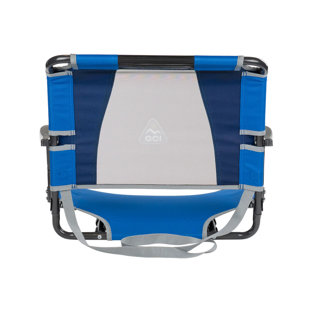Premium All-Weather Big Comfort Stadium Chair with Armrests - Camp Rocker Chair for Fishing & Beach Trips Detail
