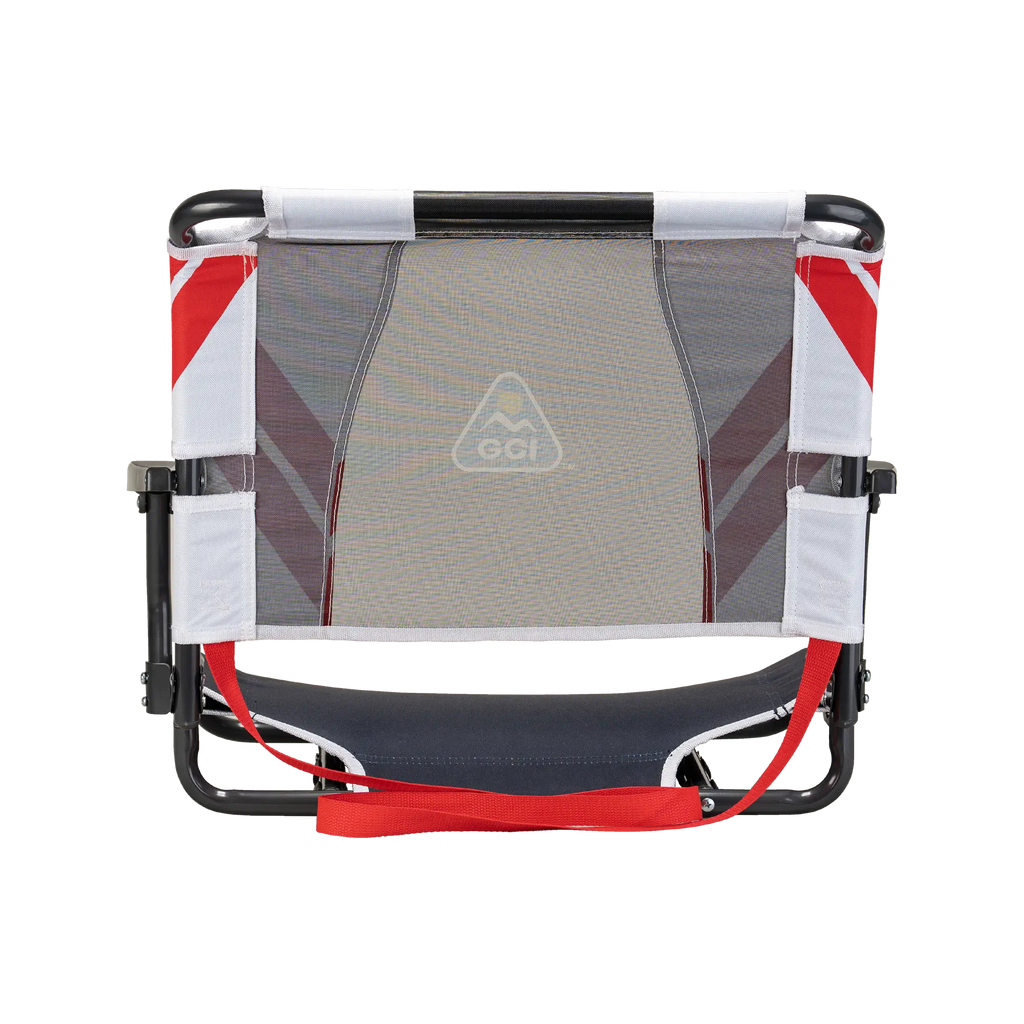 Premium All-Weather Big Comfort Stadium Chair with Armrests - Camp Rocker Chair for Fishing & Beach Trips Detail
