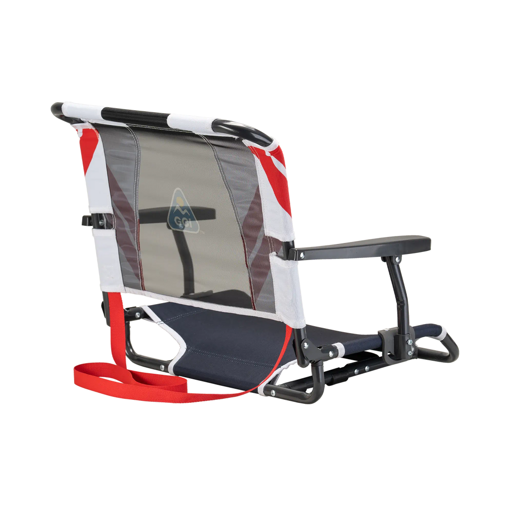 Premium All-Weather Big Comfort Stadium Chair with Armrests - Camp Rocker Chair for Fishing & Beach Trips Detail