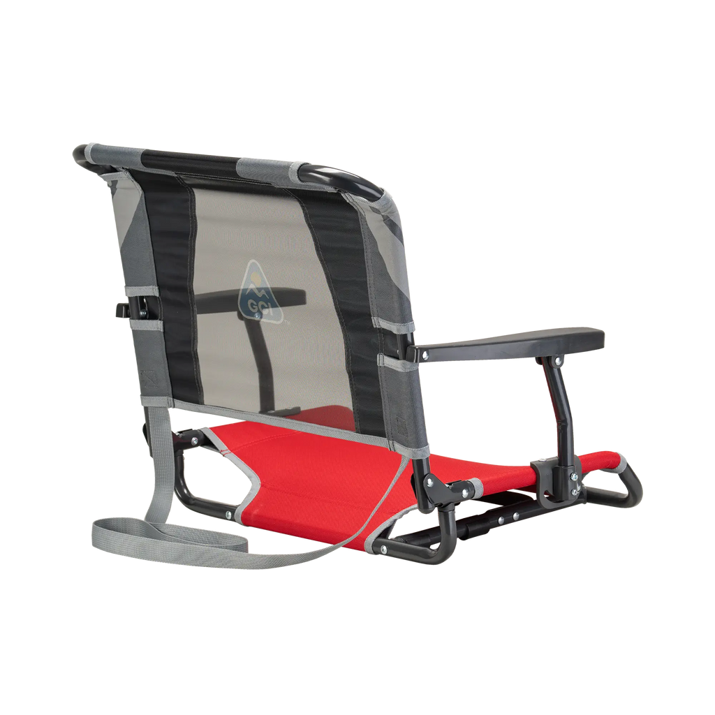 Premium All-Weather Big Comfort Stadium Chair with Armrests - Camp Rocker Chair for Fishing & Beach Trips Detail