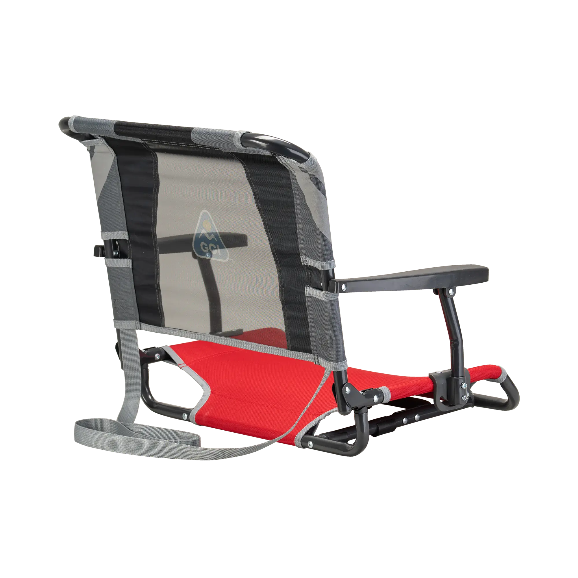 Premium All-Weather Big Comfort Stadium Chair with Armrests - Camp Rocker Chair for Fishing & Beach Trips Detail