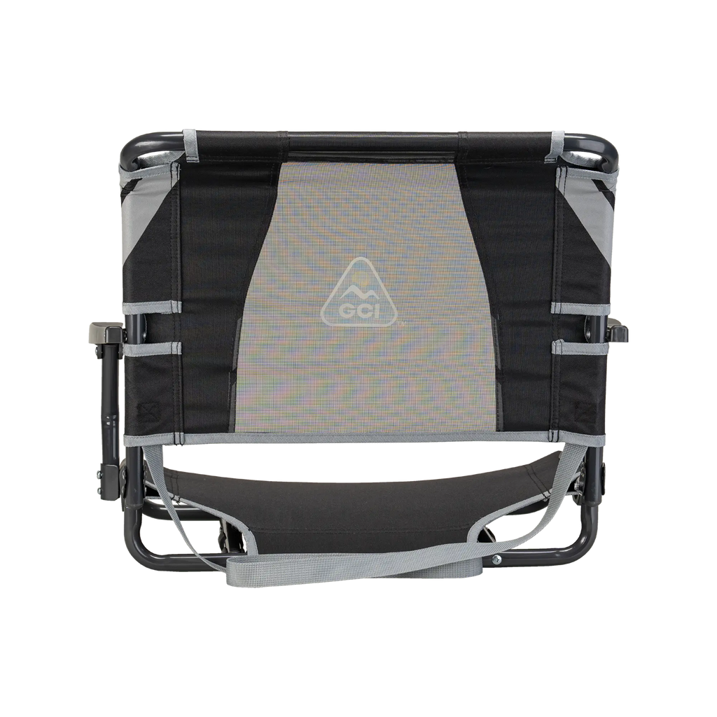 Premium All-Weather Big Comfort Stadium Chair with Armrests - Camp Rocker Chair for Fishing & Beach Trips Detail