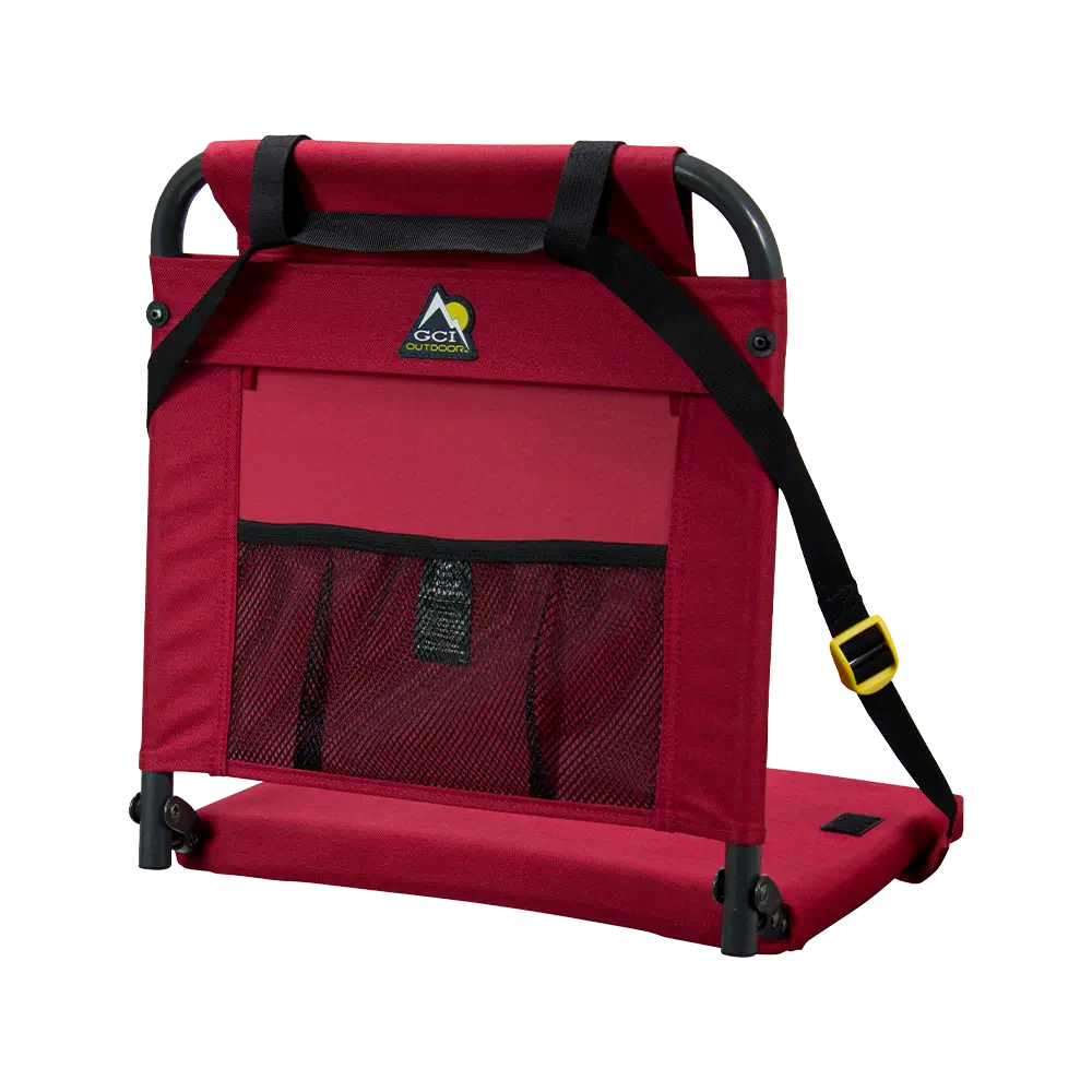 Ultra-Comfortable BleacherBack - Camp Rocker Chair for Fishing & Beach Trips Detail