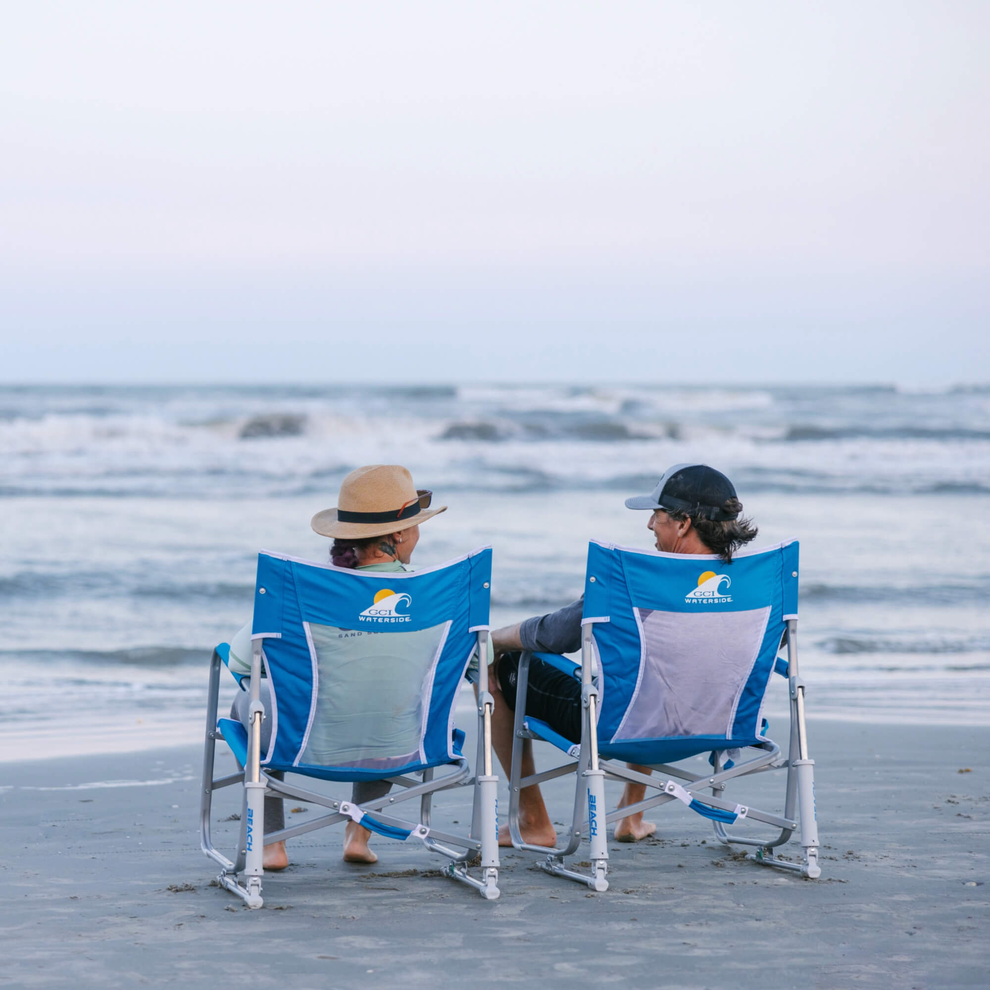 Ergonomic Portable Beach Rocker - Outdoor Rocking Chairs with Dynamic Comfort Edge Detail