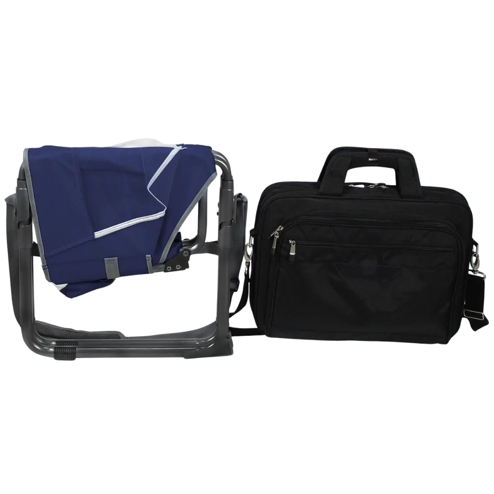 Ultra-Comfortable Xpress Director's Chair - Camp Rocker Chair for Fishing & Beach Trips Detail