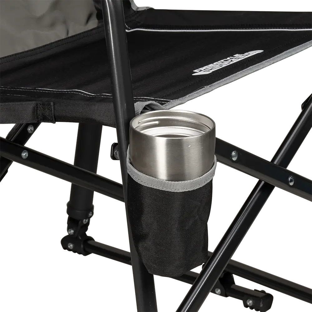 Ergonomic Portable Freestyle Rocker - Folding Rocking Chair - Perfect for Tailgating Detail