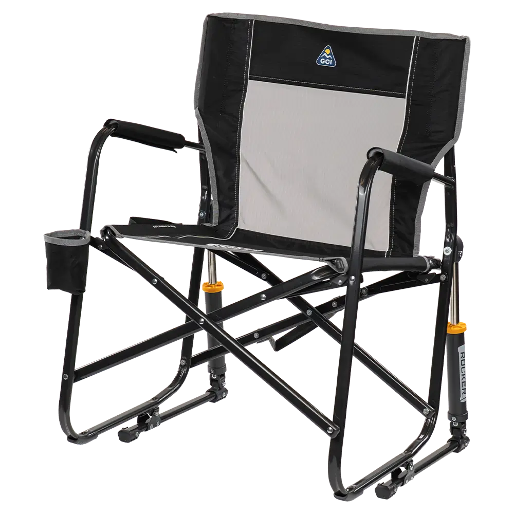 Ergonomic Portable Freestyle Rocker - Folding Rocking Chair - Perfect for Tailgating Detail