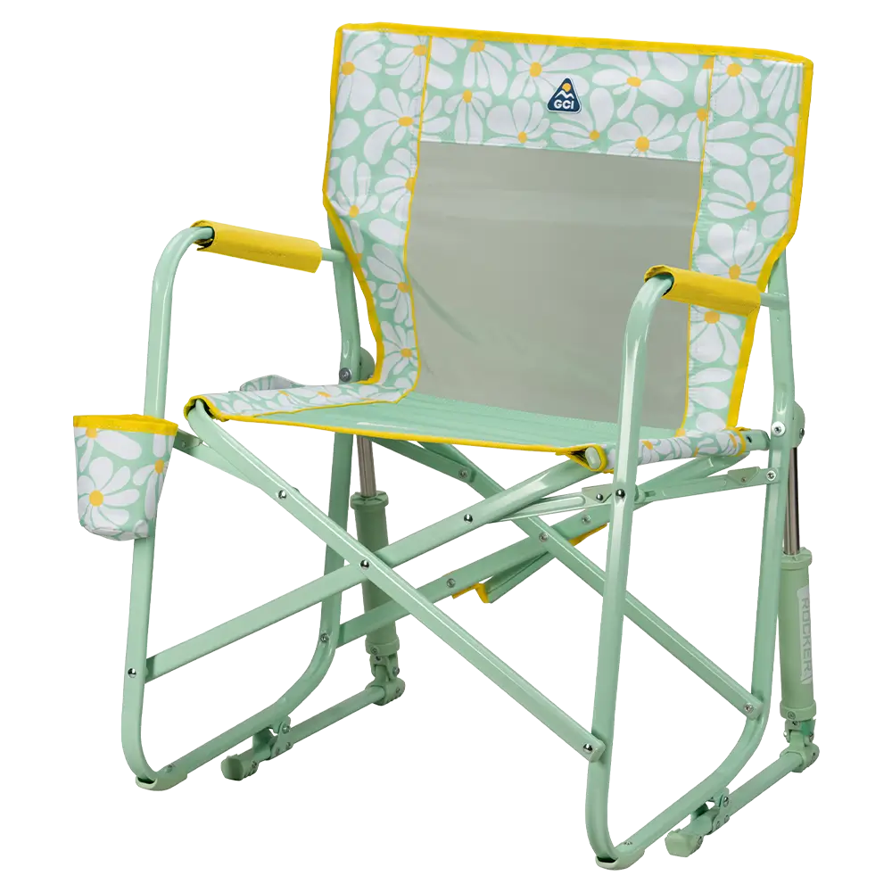 Ergonomic Portable Freestyle Rocker - Folding Rocking Chair - Perfect for Tailgating Detail