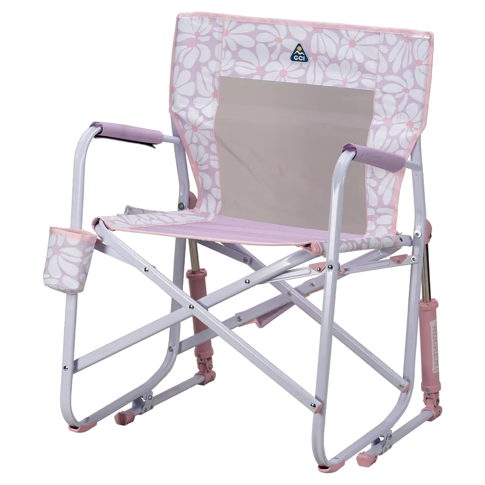 Ergonomic Portable Freestyle Rocker - Folding Rocking Chair - Perfect for Tailgating Detail