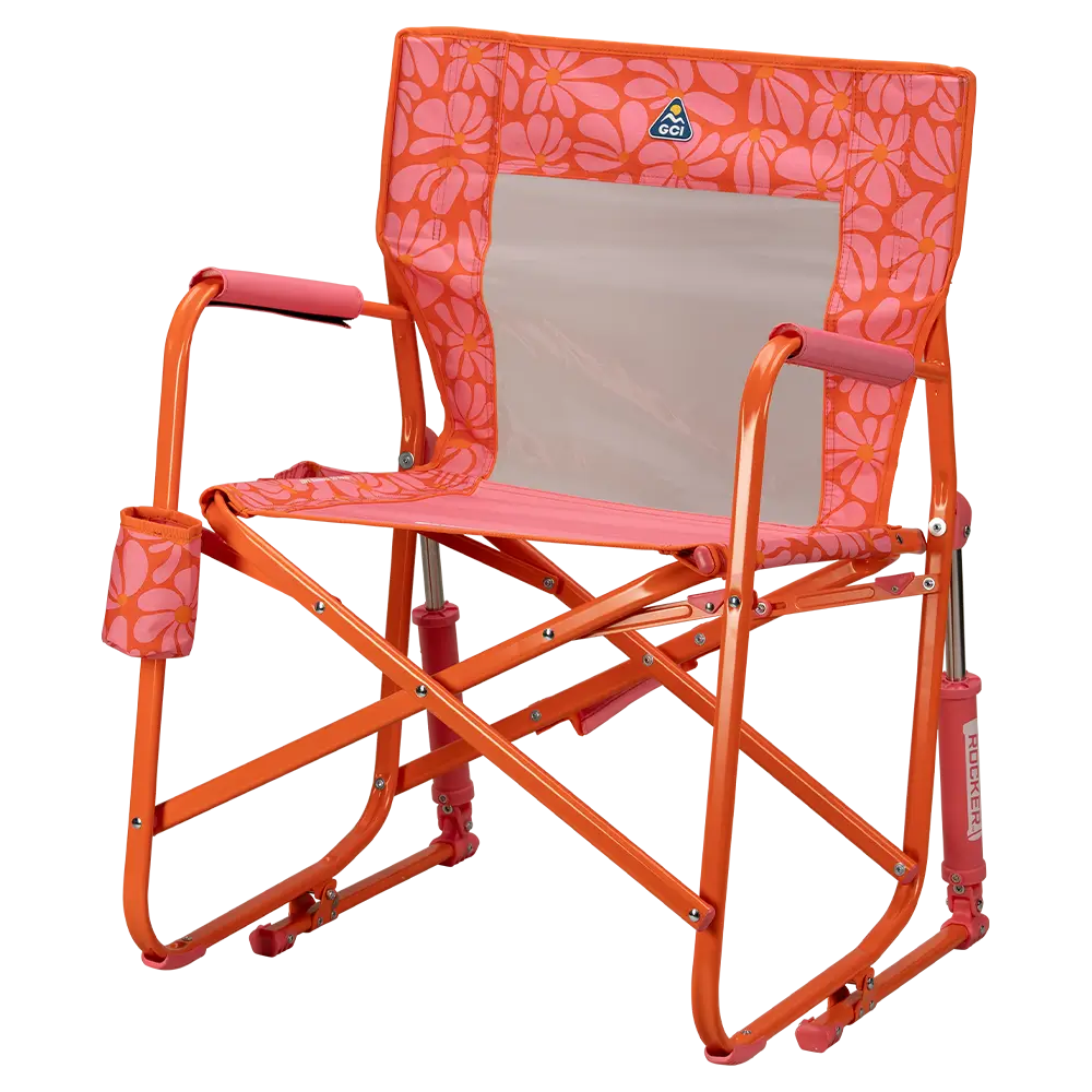 Ergonomic Portable Freestyle Rocker - Folding Rocking Chair - Perfect for Tailgating Detail