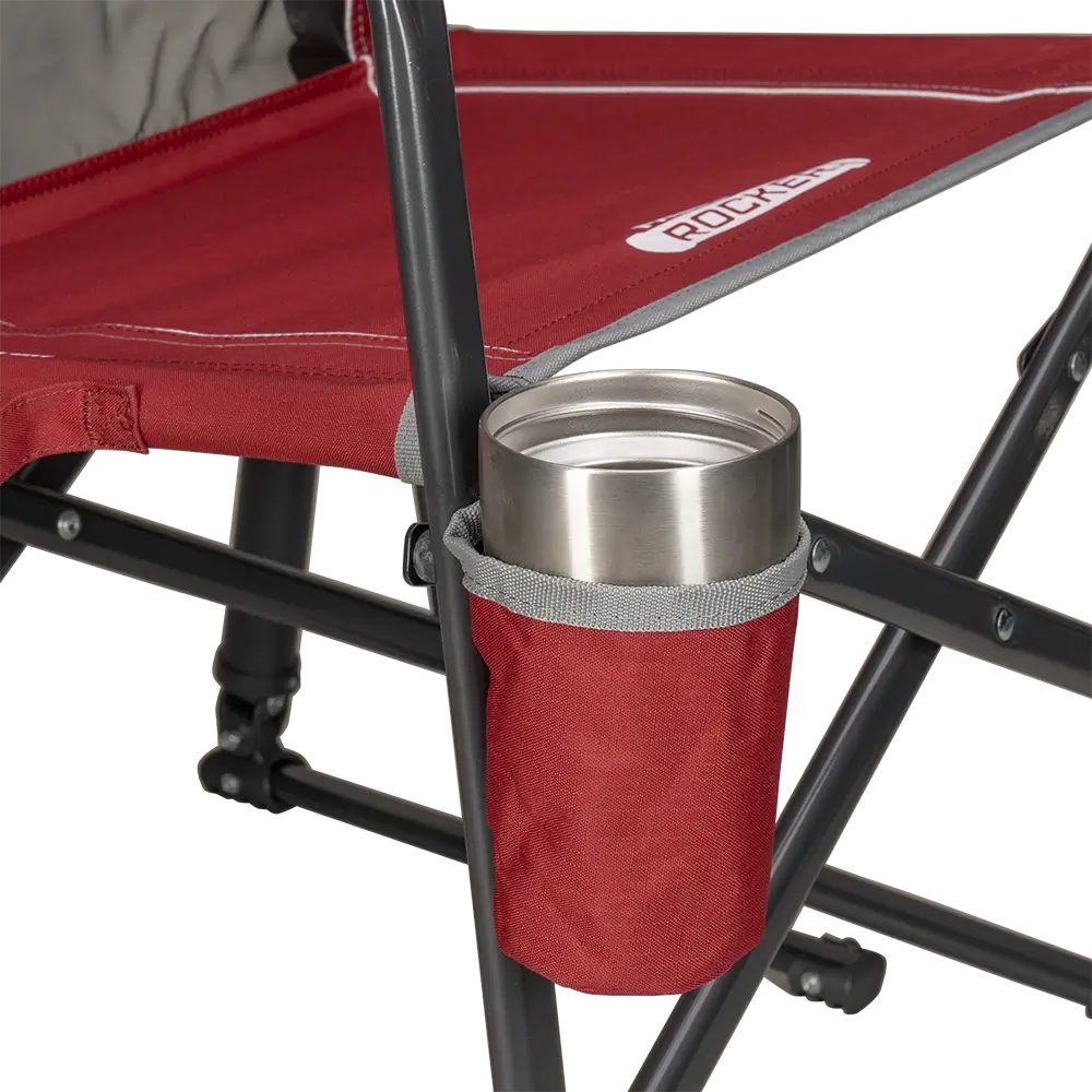 Ergonomic Portable Freestyle Rocker - Folding Rocking Chair - Perfect for Tailgating Detail