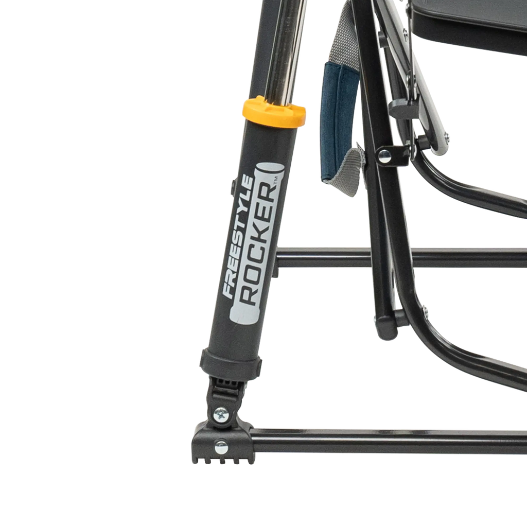Foldable Freestyle Rocker with Side Table - Camp Rocker Chair for Fishing & Beach Trips Detail