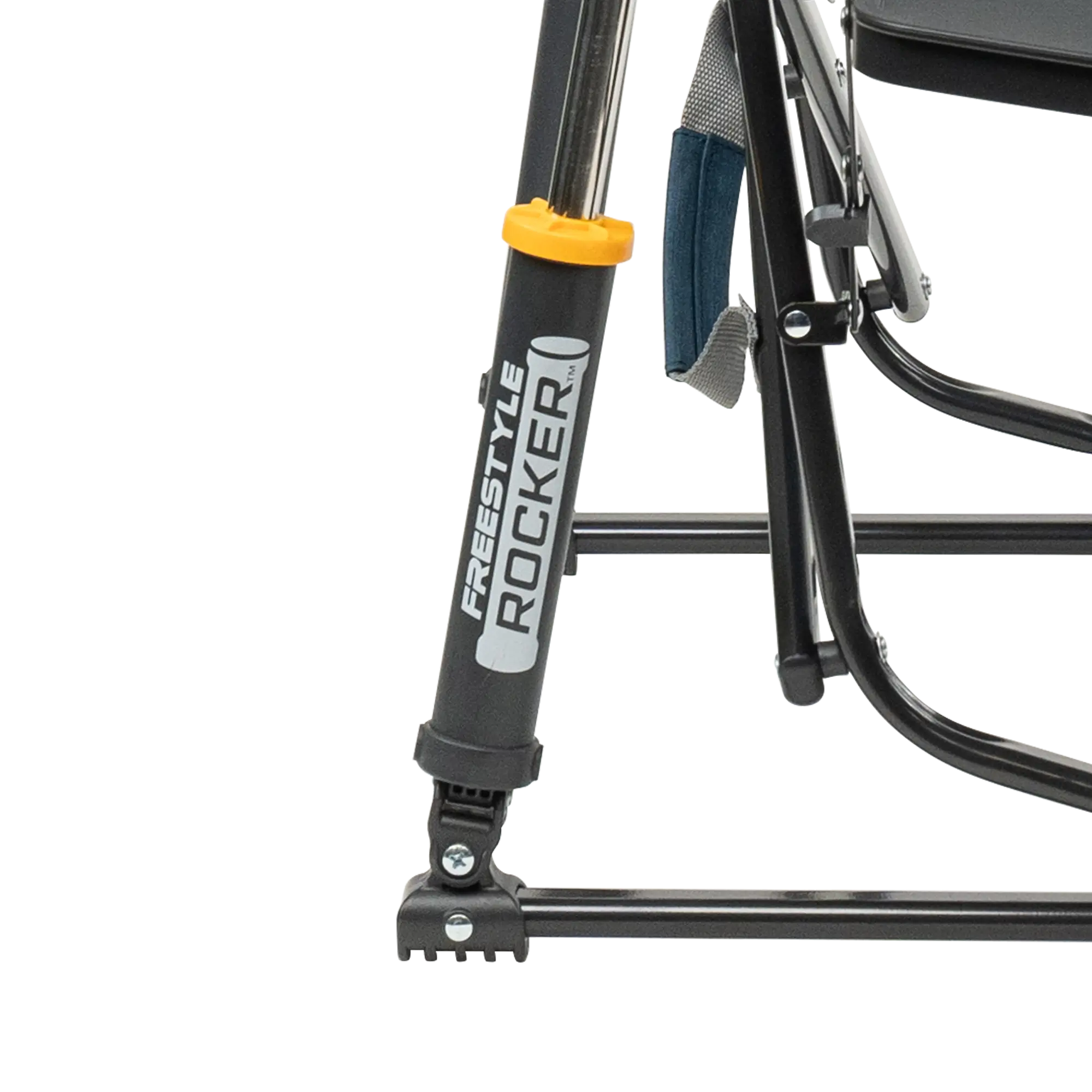 Foldable Freestyle Rocker with Side Table - Camp Rocker Chair for Fishing & Beach Trips Detail