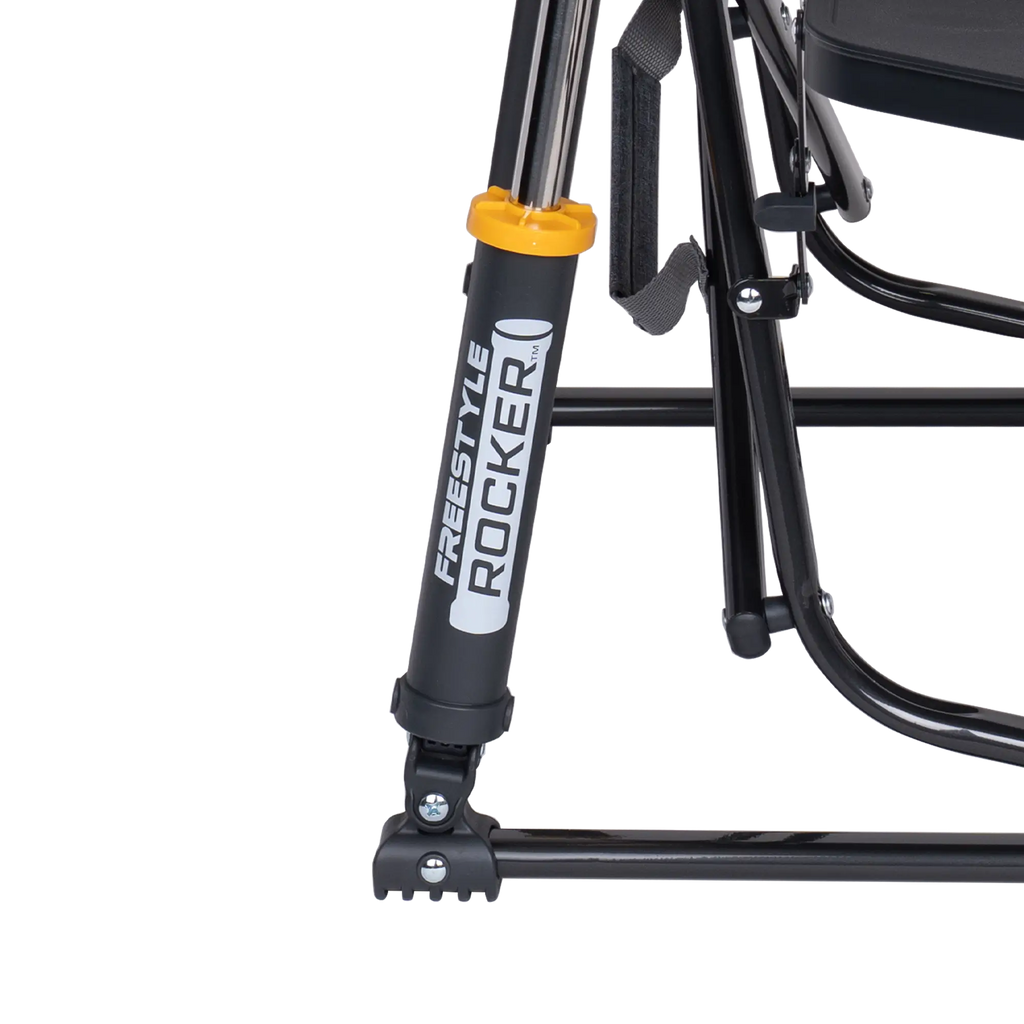 Foldable Freestyle Rocker with Side Table - Camp Rocker Chair for Fishing & Beach Trips Detail