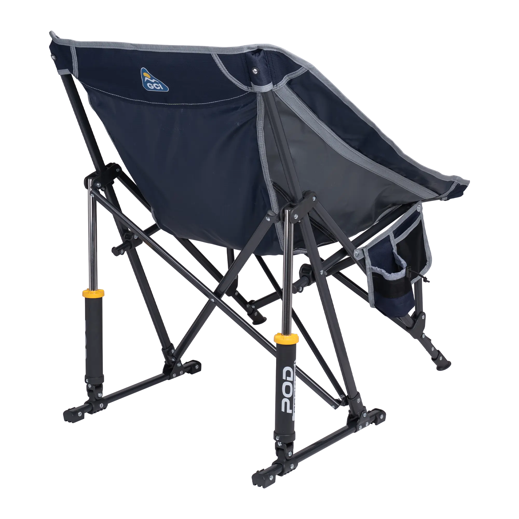 Premium All-Weather Pod Rocker - Rocker Chair for Camping & Lawns Detail