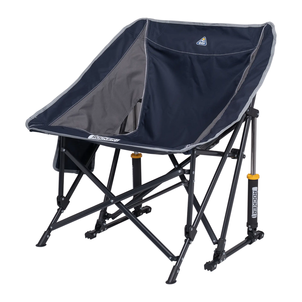 Premium All-Weather Pod Rocker - Rocker Chair for Camping & Lawns Detail