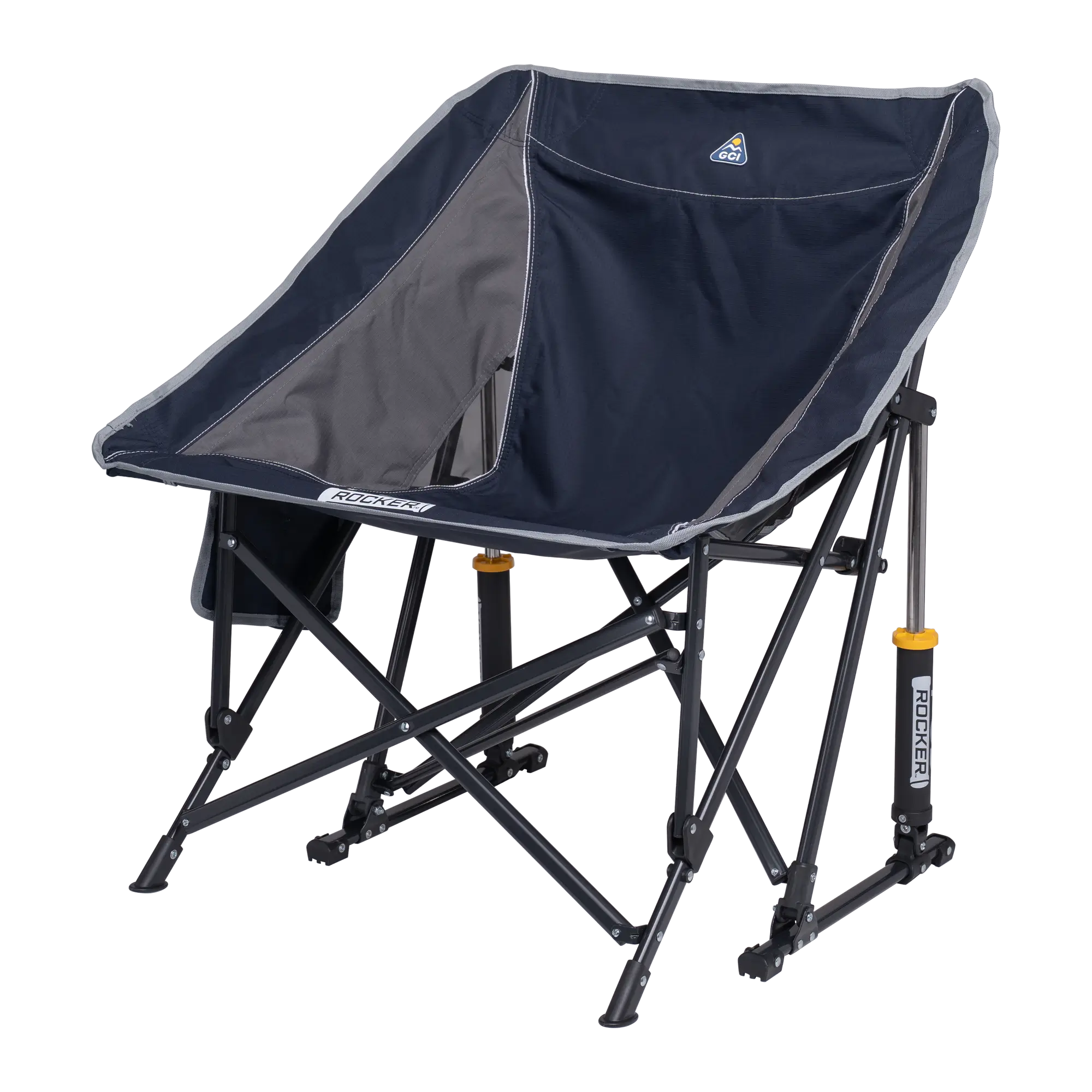 Premium All-Weather Pod Rocker - Rocker Chair for Camping & Lawns Detail