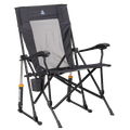 Ergonomic Portable RoadTrip Rocker - Rocker Chair for Camping & Lawns - Dark Charcoal