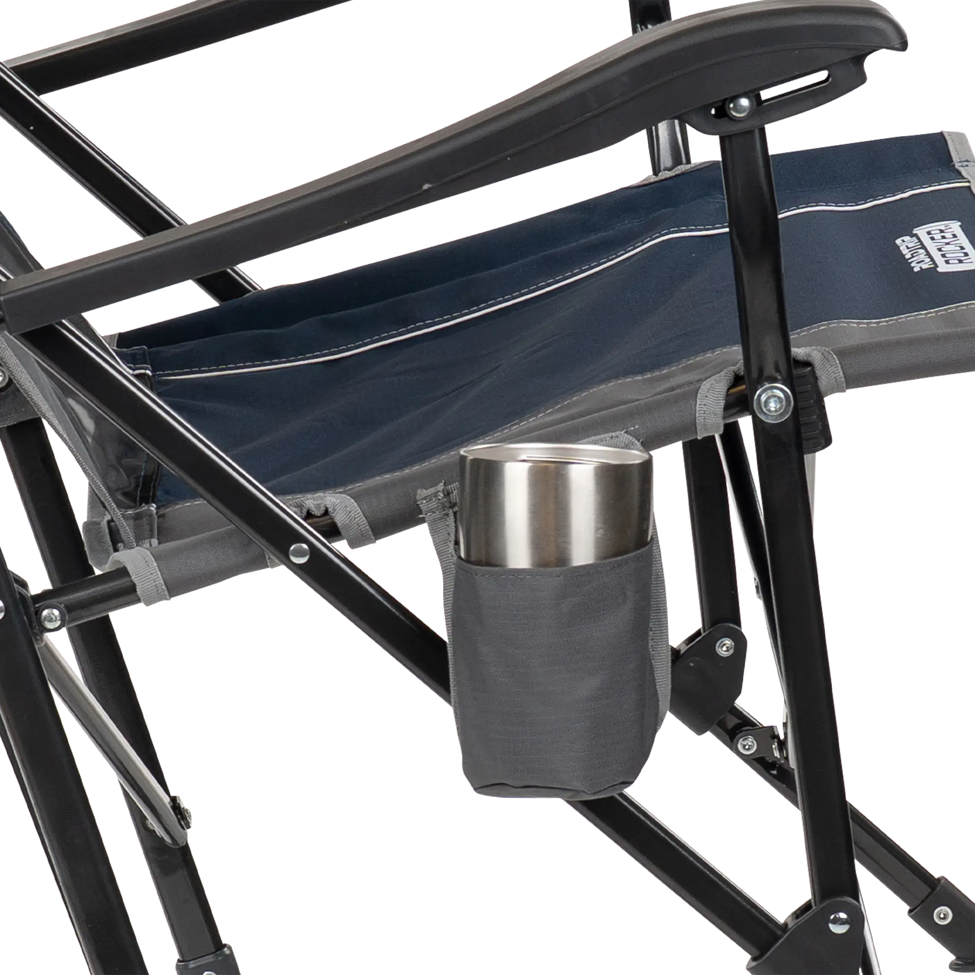 Ergonomic Portable RoadTrip Rocker - Rocker Chair for Camping & Lawns Detail