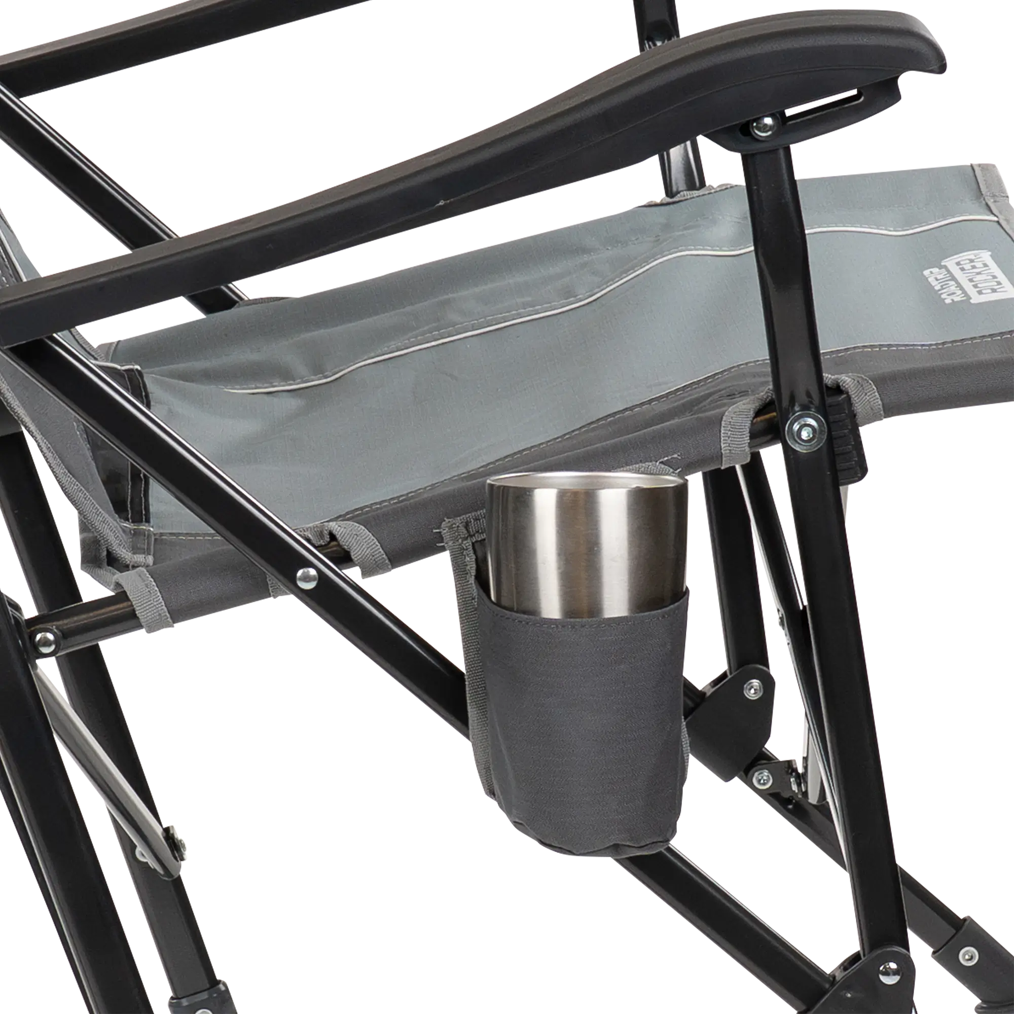 Ergonomic Portable RoadTrip Rocker - Rocker Chair for Camping & Lawns Detail