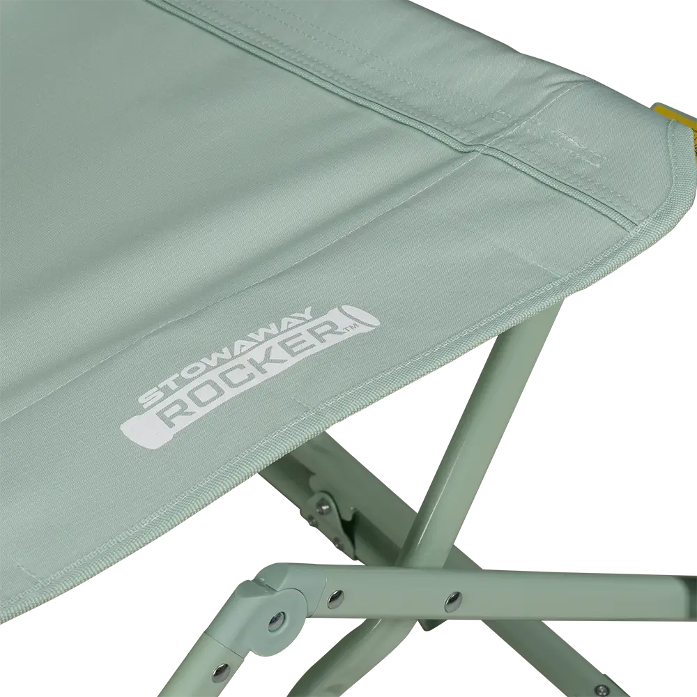 Premium All-Weather Stowaway Rocker - Folding Rocking Chair - Perfect for Tailgating Detail