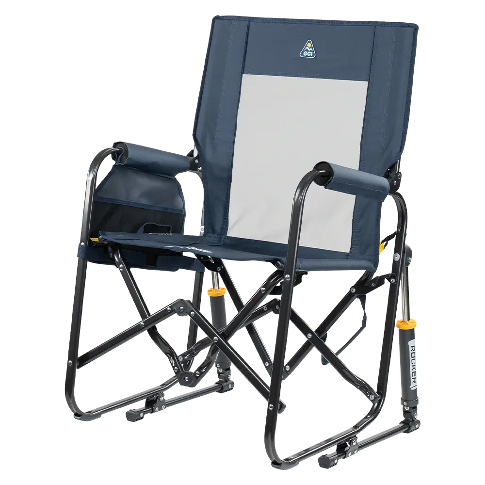 Premium All-Weather Stowaway Rocker - Folding Rocking Chair - Perfect for Tailgating Detail