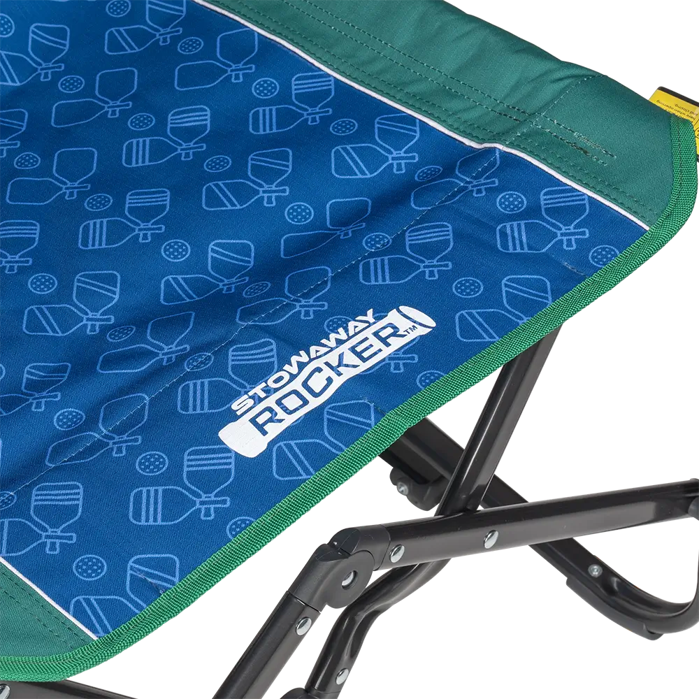 Premium All-Weather Stowaway Rocker - Folding Rocking Chair - Perfect for Tailgating Detail