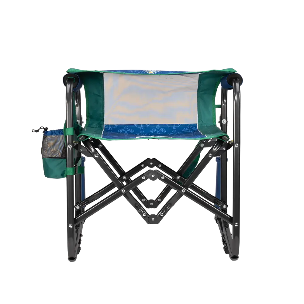 Premium All-Weather Stowaway Rocker - Folding Rocking Chair - Perfect for Tailgating Detail