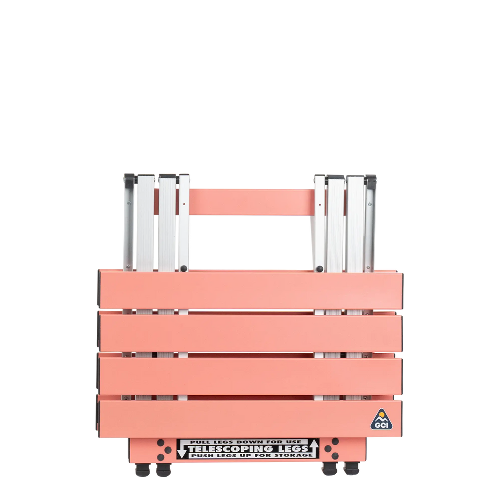 Slim-Fold Compact Camp Table 20 - Heavy Duty Aluminum Folding Picnic Table Detail