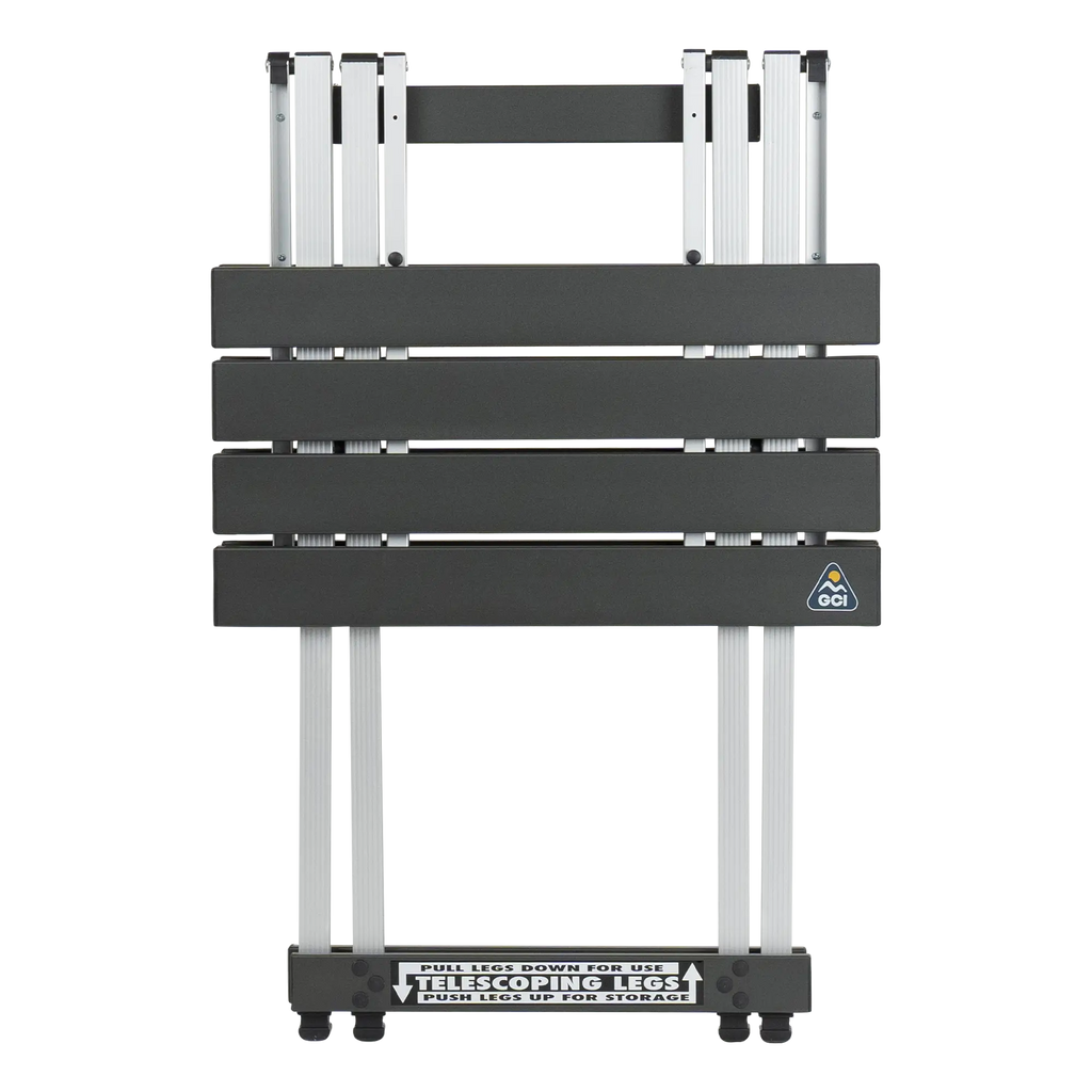 Slim-Fold Compact Camp Table 20 - Heavy Duty Aluminum Folding Picnic Table Detail