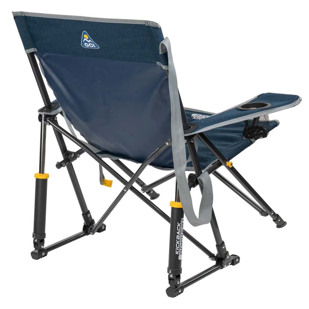 Foldable Kickback Rocker - Camp Rocker Chair for Fishing & Beach Trips Detail