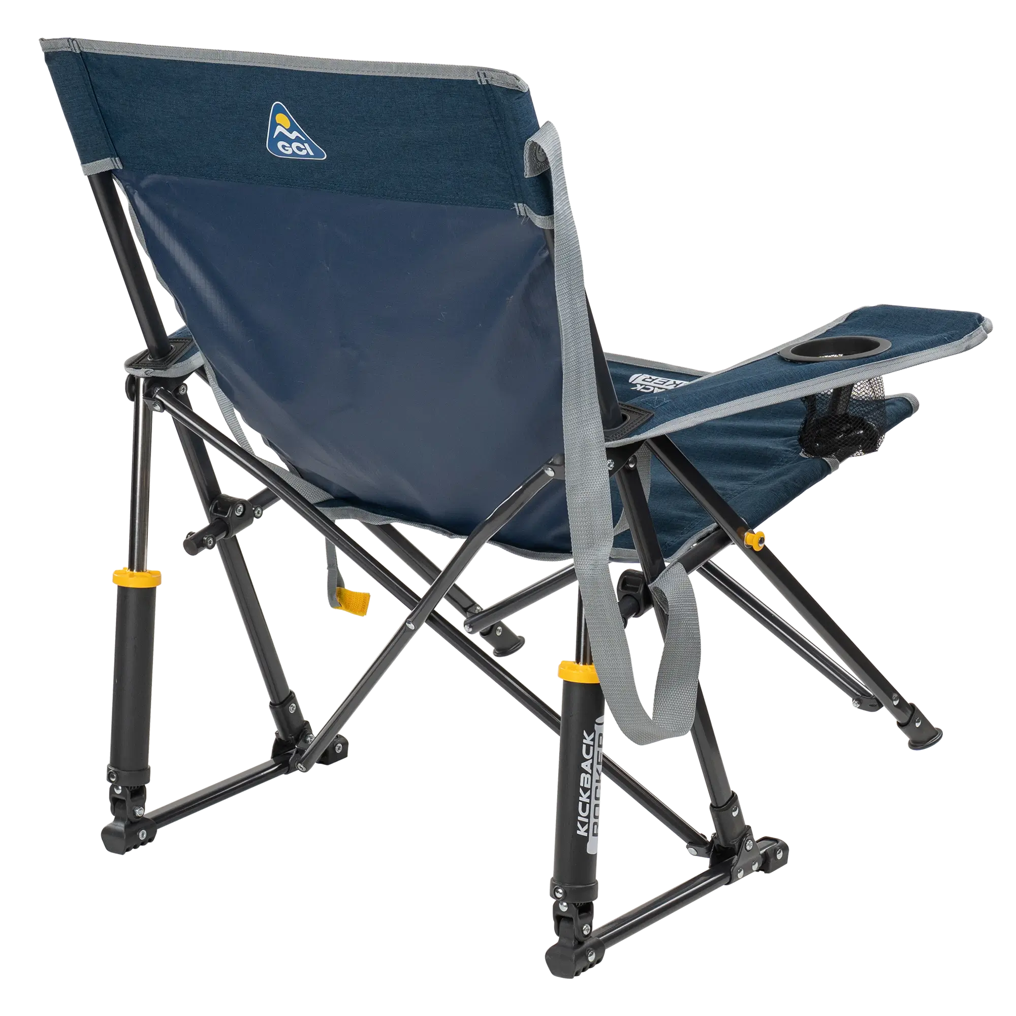 Foldable Kickback Rocker - Camp Rocker Chair for Fishing & Beach Trips Detail