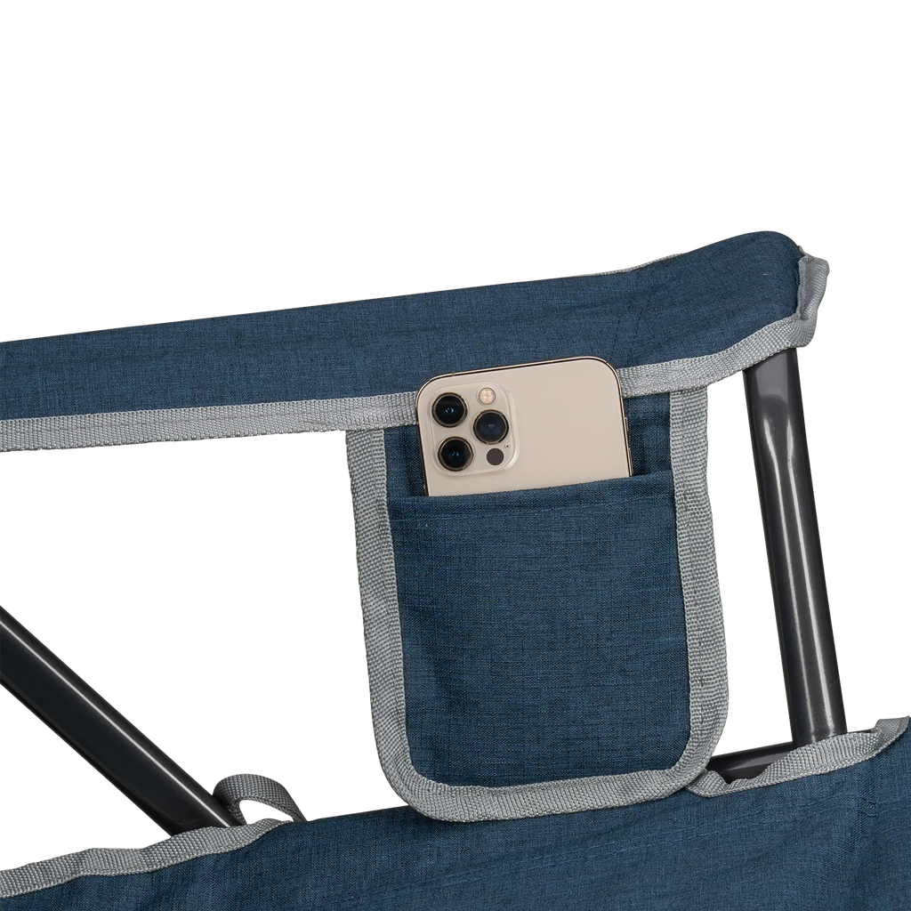 Foldable Kickback Rocker - Camp Rocker Chair for Fishing & Beach Trips Detail
