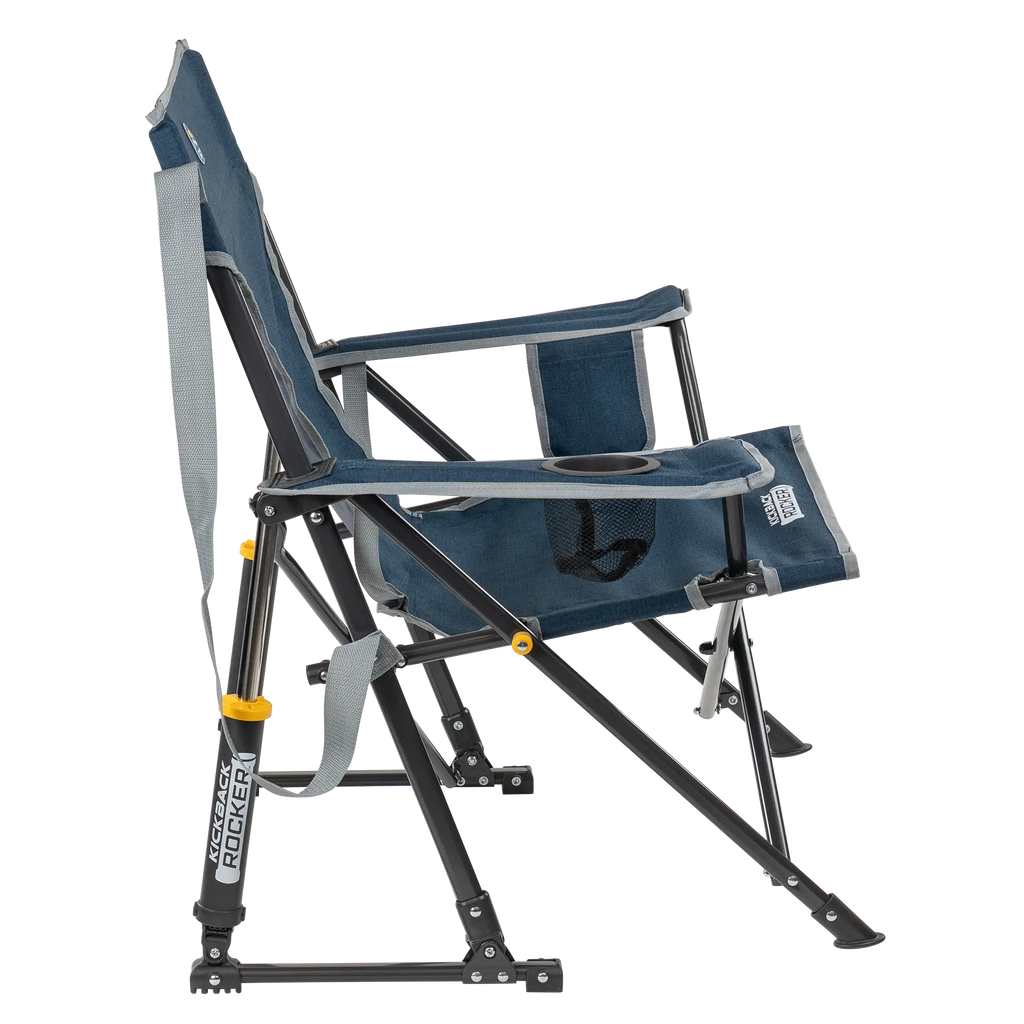 Foldable Kickback Rocker - Camp Rocker Chair for Fishing & Beach Trips Detail