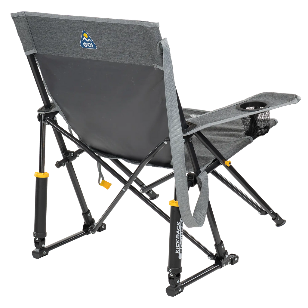 Foldable Kickback Rocker - Camp Rocker Chair for Fishing & Beach Trips Detail