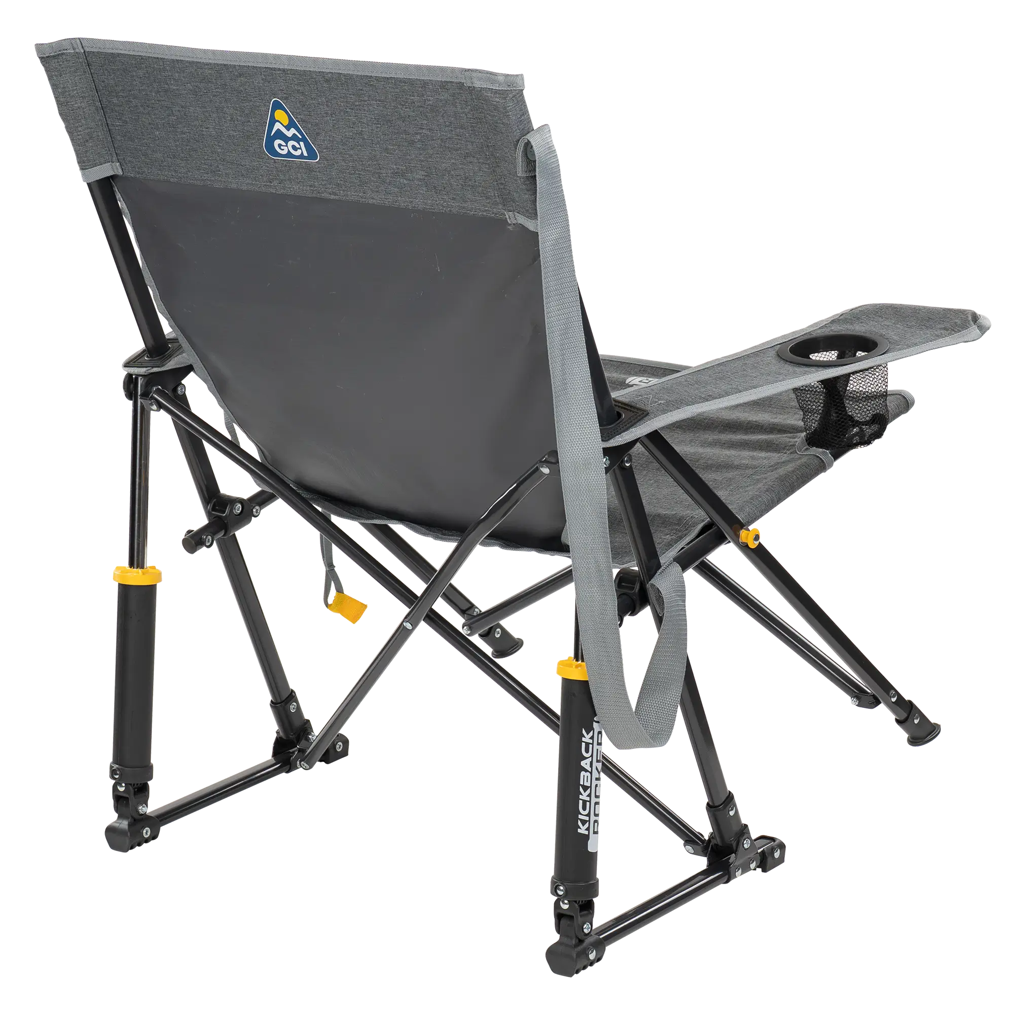 Foldable Kickback Rocker - Camp Rocker Chair for Fishing & Beach Trips Detail