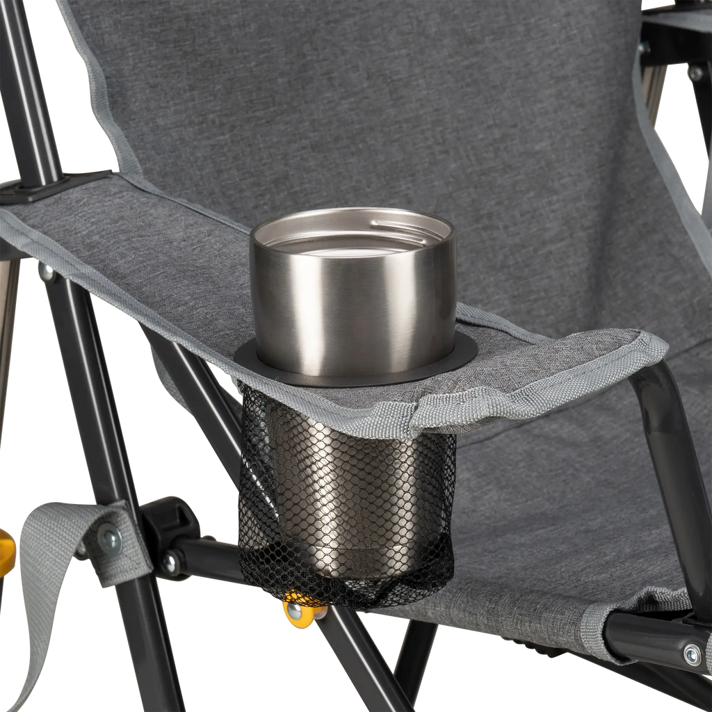 Foldable Kickback Rocker - Camp Rocker Chair for Fishing & Beach Trips Detail