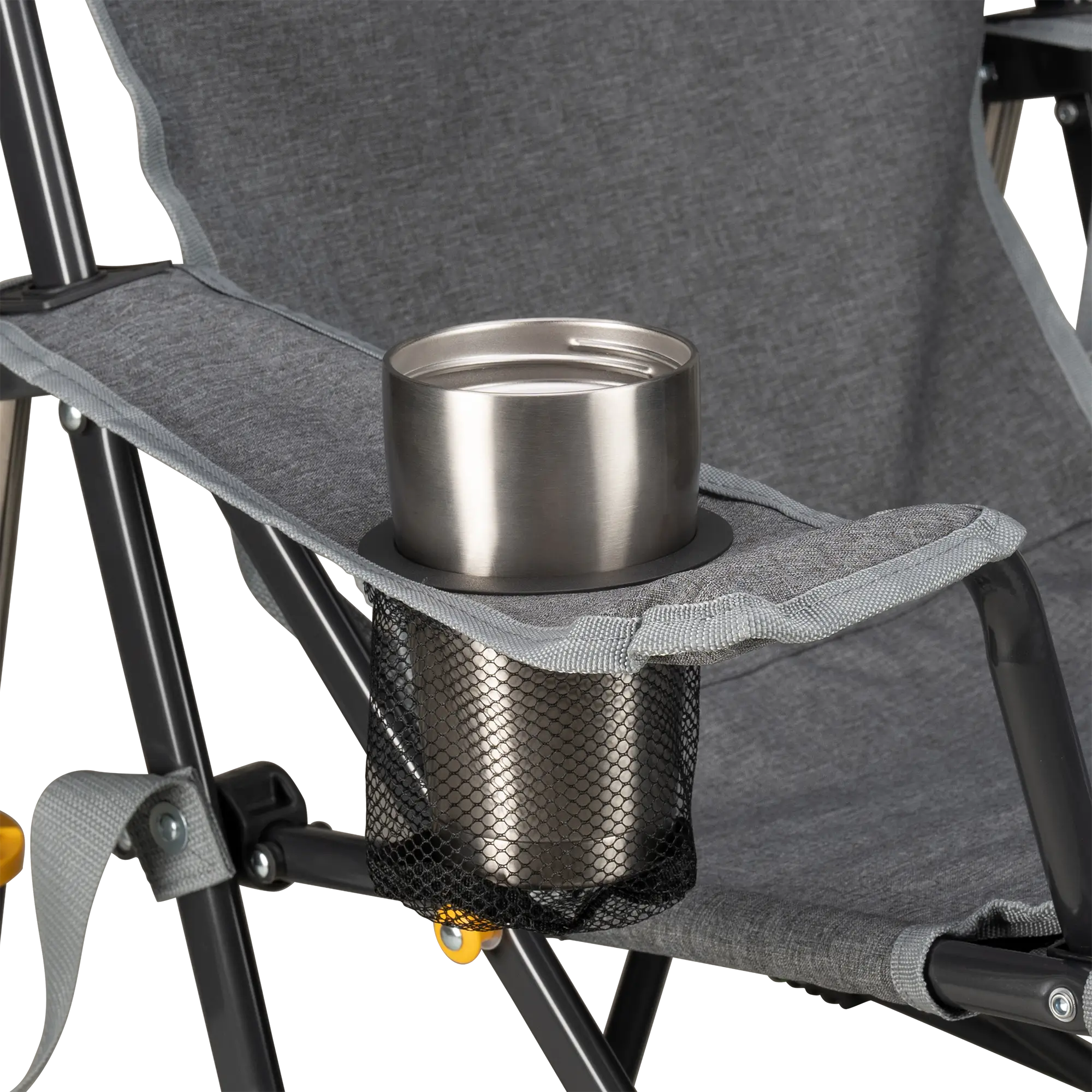 Foldable Kickback Rocker - Camp Rocker Chair for Fishing & Beach Trips Detail