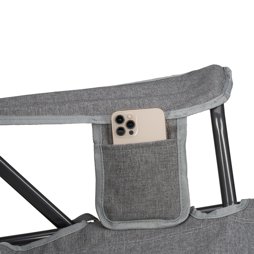 Foldable Kickback Rocker - Camp Rocker Chair for Fishing & Beach Trips Detail