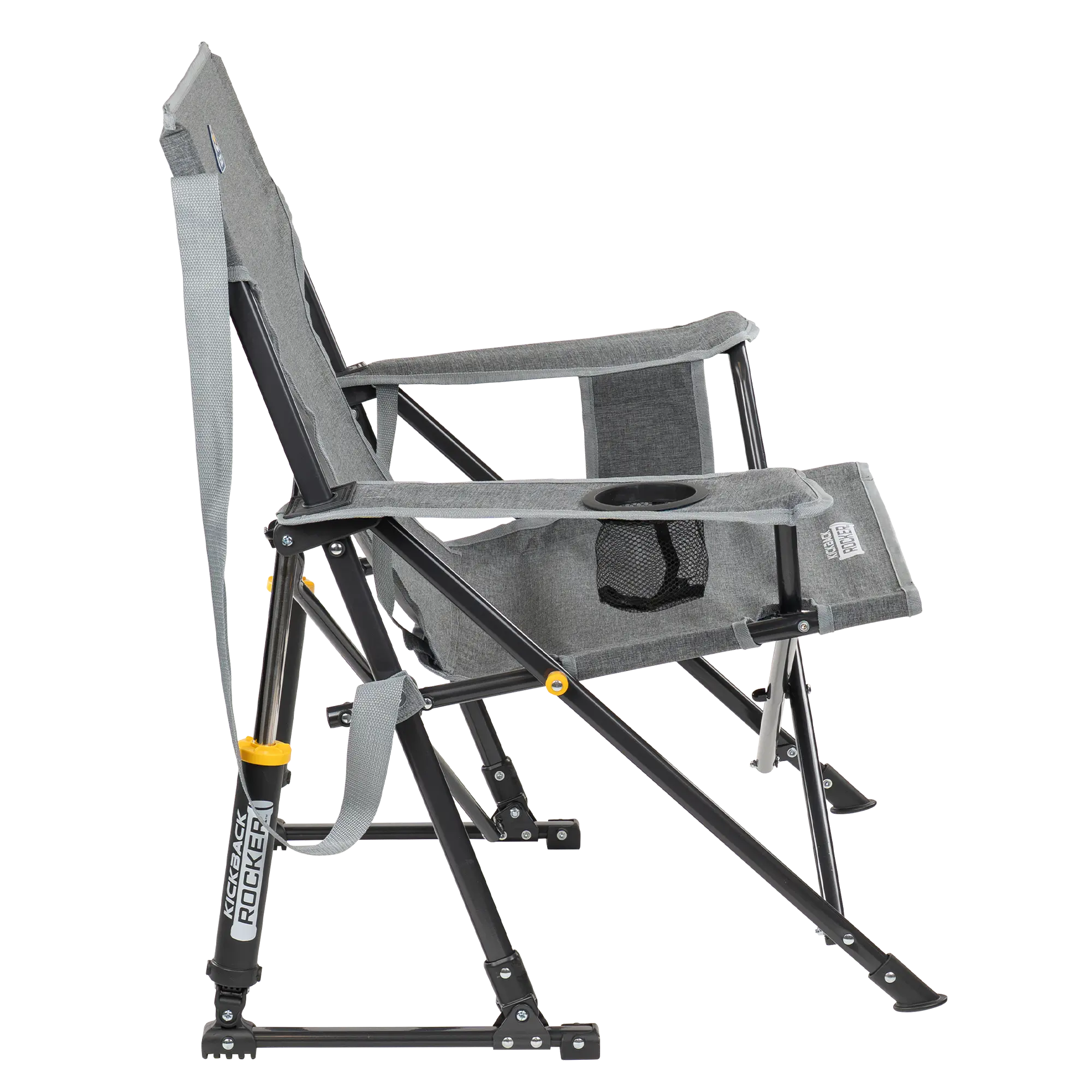 Foldable Kickback Rocker - Camp Rocker Chair for Fishing & Beach Trips Detail