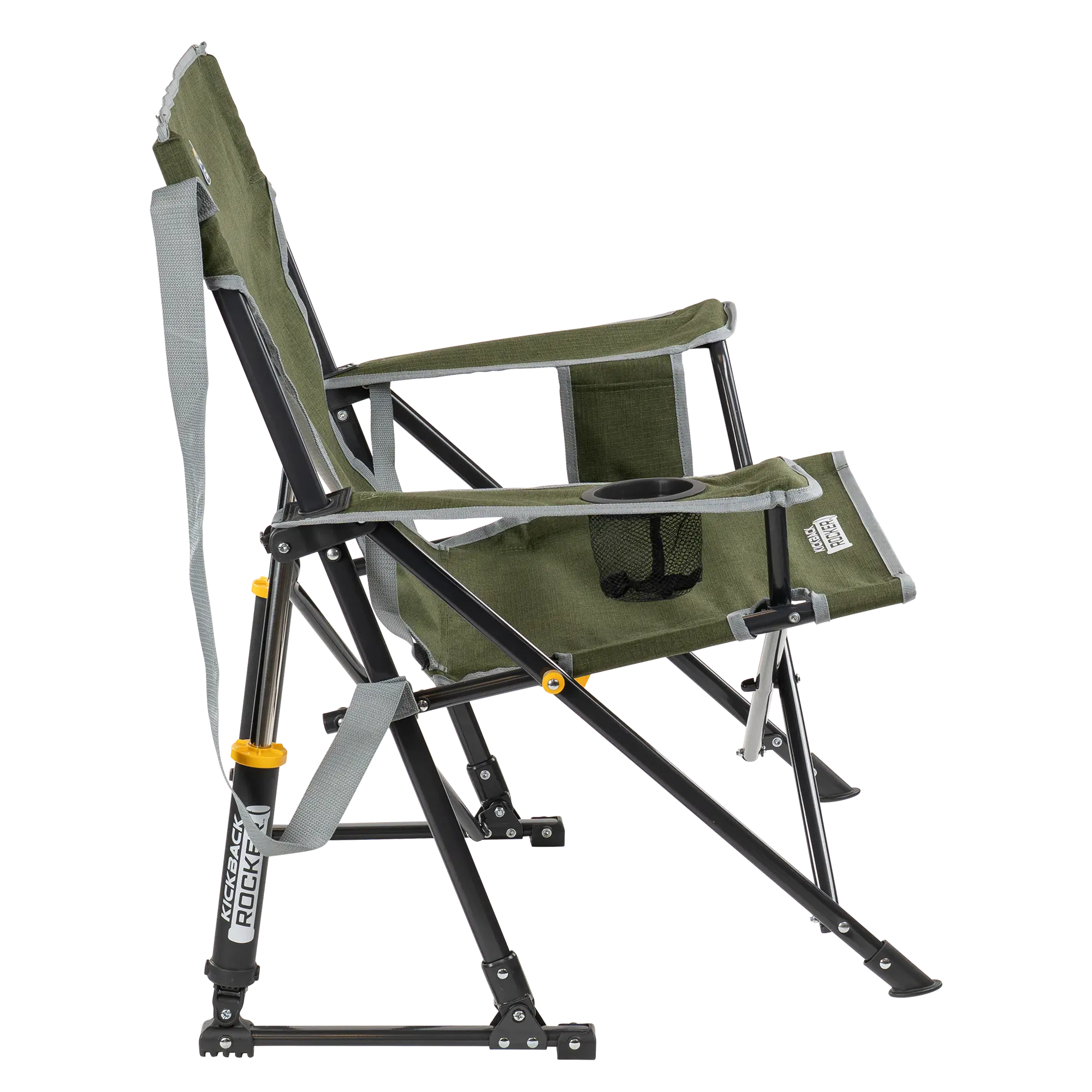 Foldable Kickback Rocker - Camp Rocker Chair for Fishing & Beach Trips Detail