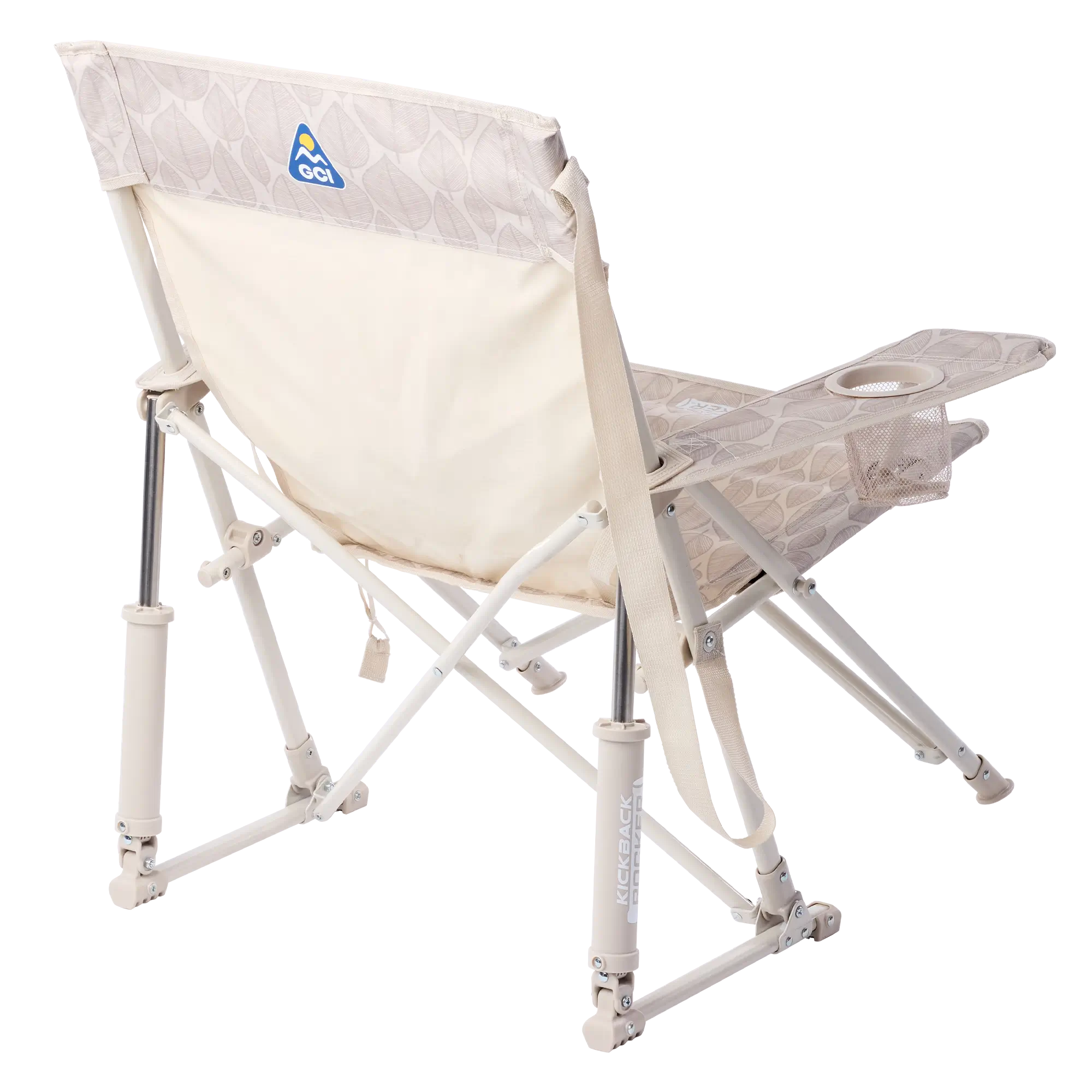 Foldable Kickback Rocker - Camp Rocker Chair for Fishing & Beach Trips Detail
