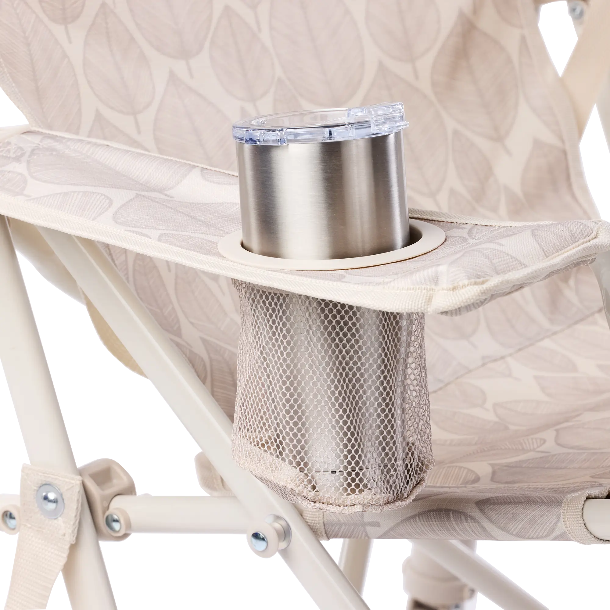 Foldable Kickback Rocker - Camp Rocker Chair for Fishing & Beach Trips Detail