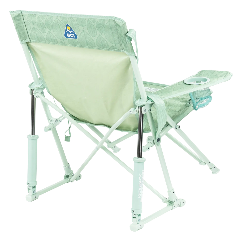 Foldable Kickback Rocker - Camp Rocker Chair for Fishing & Beach Trips Detail