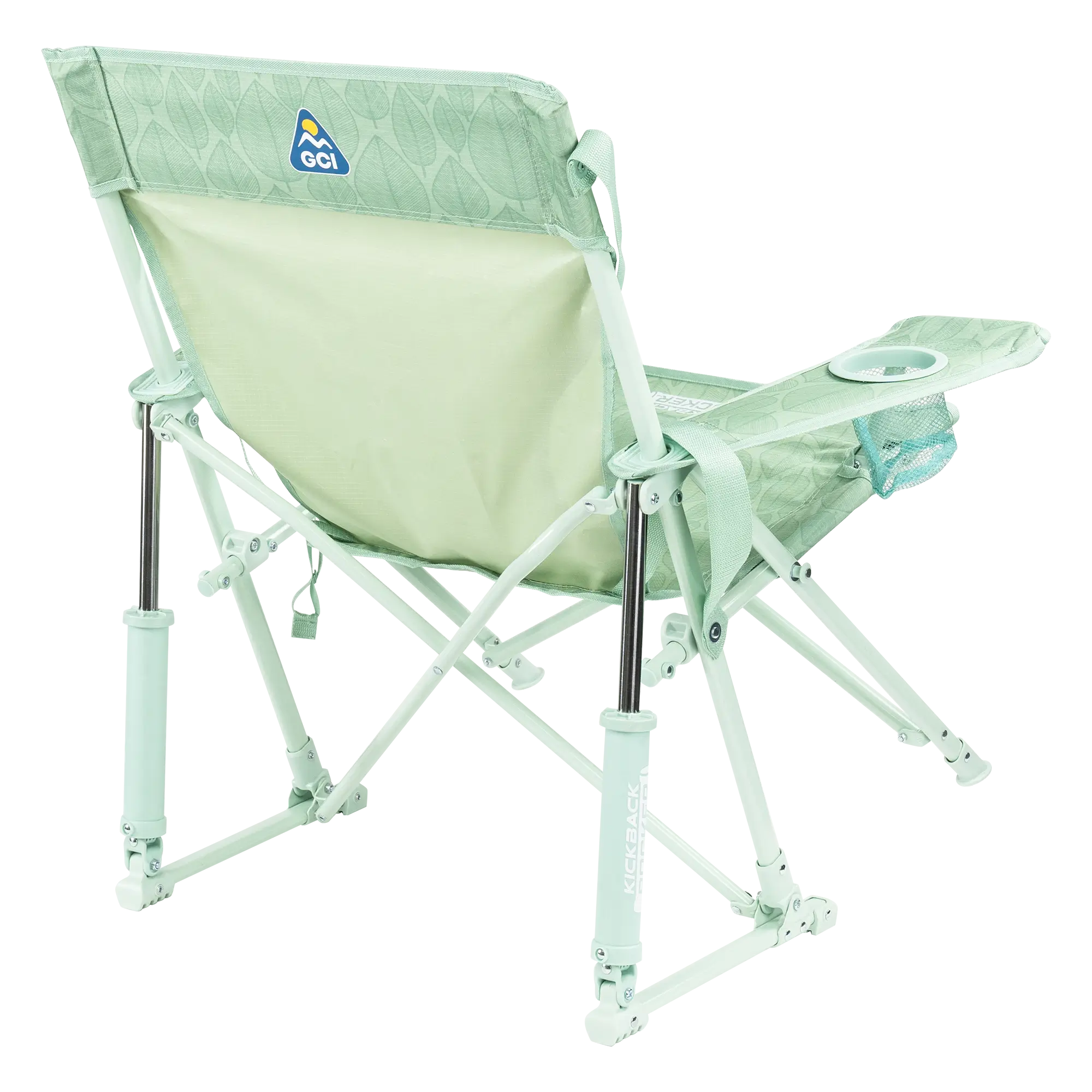 Foldable Kickback Rocker - Camp Rocker Chair for Fishing & Beach Trips Detail