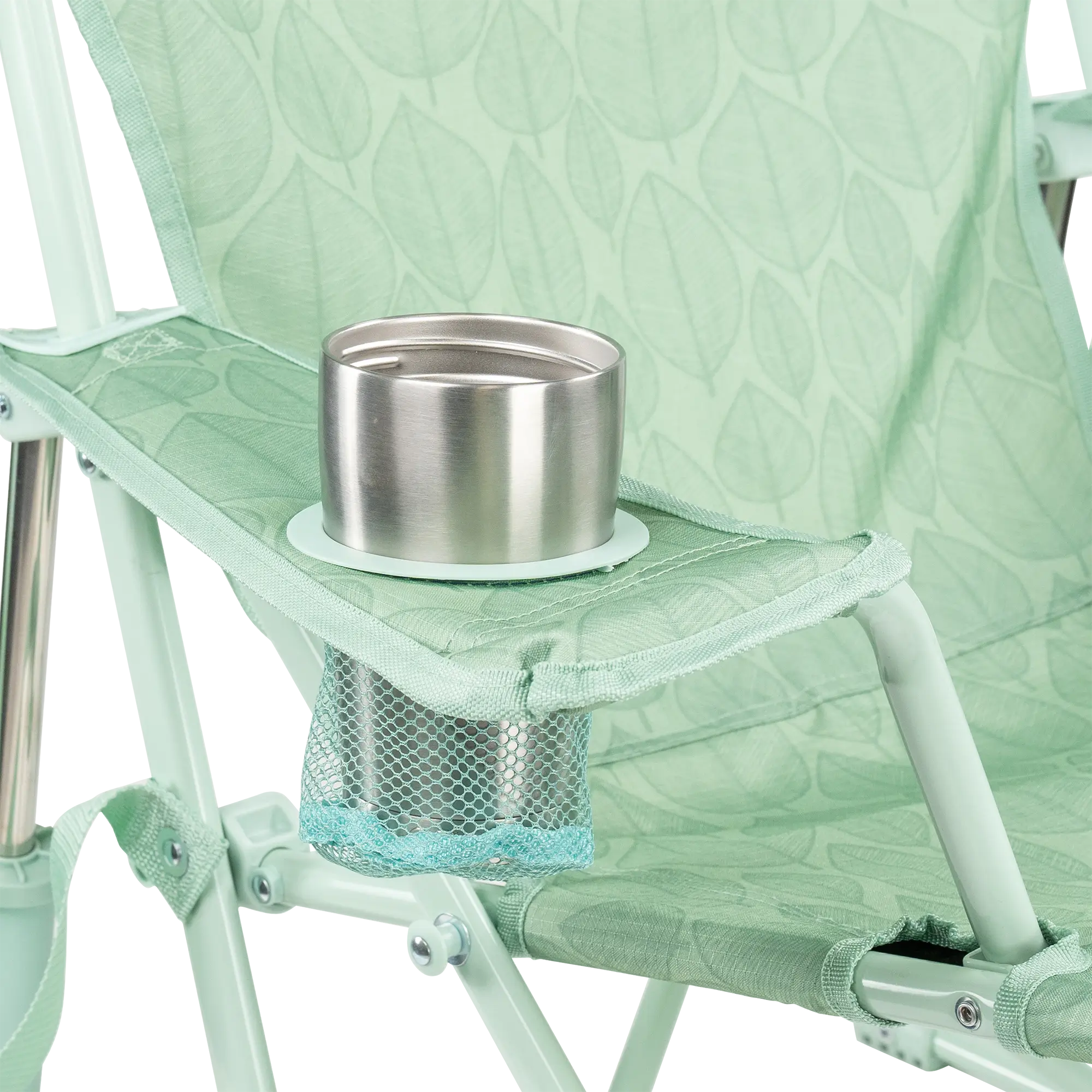 Foldable Kickback Rocker - Camp Rocker Chair for Fishing & Beach Trips Detail