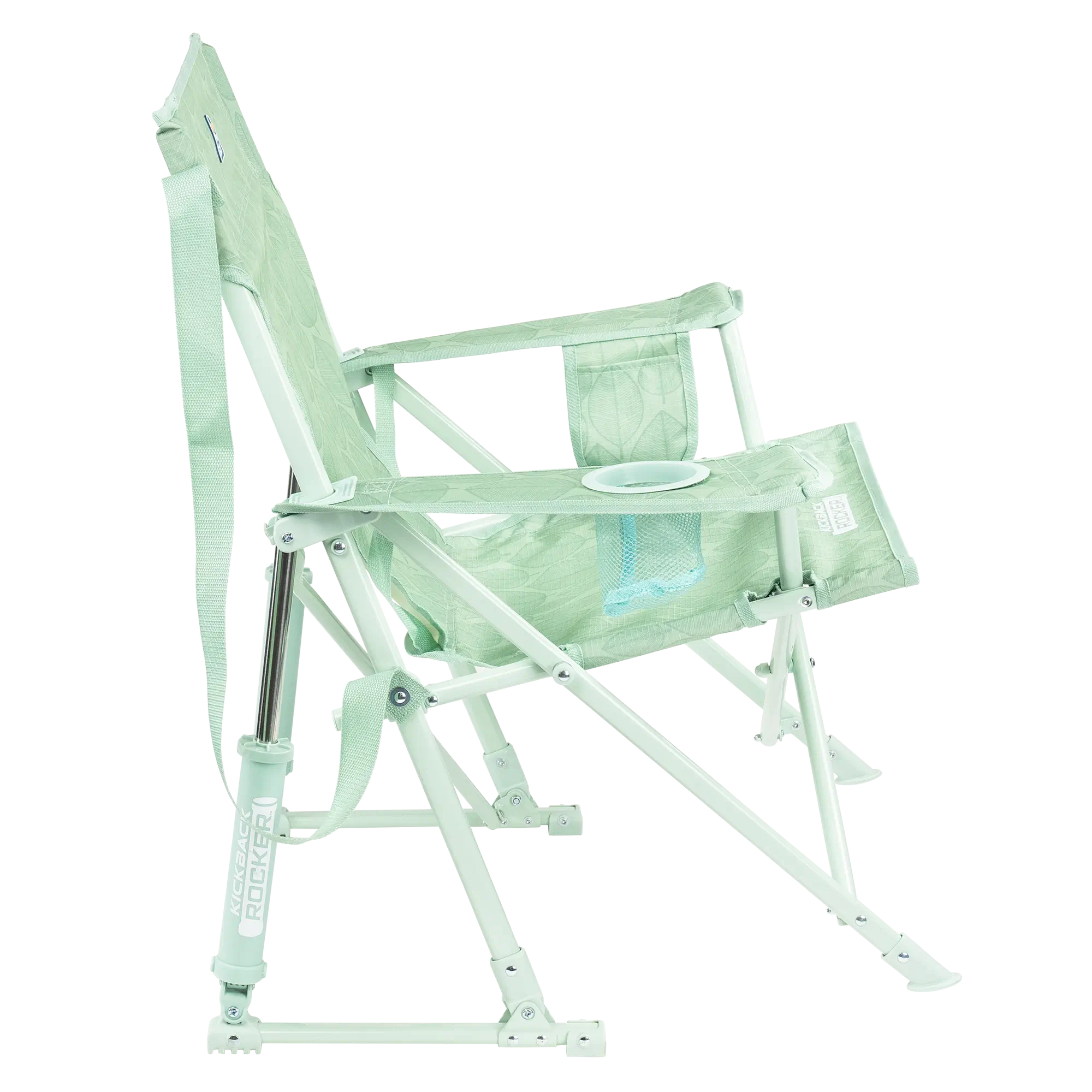 Foldable Kickback Rocker - Camp Rocker Chair for Fishing & Beach Trips Detail