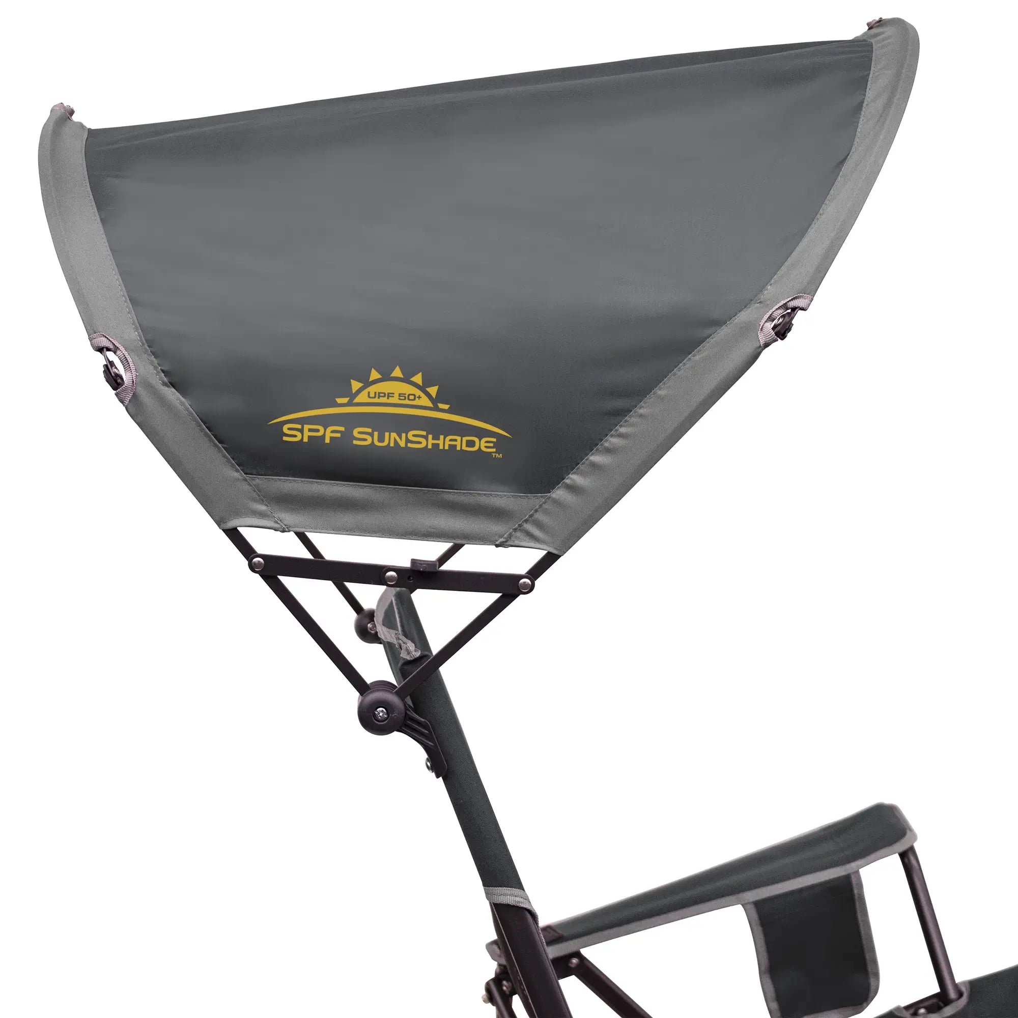 Premium All-Weather SunShade Rocker - Camp Rocker Chair for Fishing & Beach Trips Detail